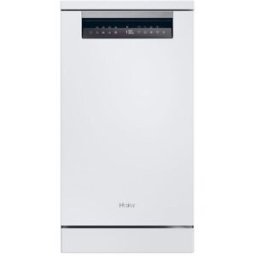 HAIER Lavavajillas 11 Servicios, Wi-Fi, Tercera bandeja, 45 cm - XF1C3TB1FW (Reacondicionado Grado D). Blanco