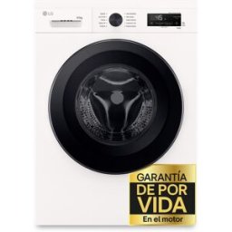 LG Lavadora secadora , 9 Kg lavado,5kg secado - 1400rpm, InverterDirect Drive, 6 Motion Serie 140 - W4X1095NWK (Reacondicionado Grado C). Blanco
