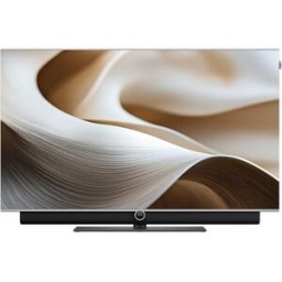 Loewe TV OLED 164 cm (65'') antares 65 con soporte de mesa, OLED 4K ULTRA HD, Wi-Fi y Smart TV con barra de sonido 80W integrable. Aluminio / Negro