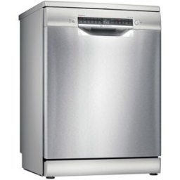 Bosch Lavavajillas 14 servicios, Bandeja para cubiertos, 60 cm - SMS4EMI06E (Reacondicionado Grado D). Acero Inox