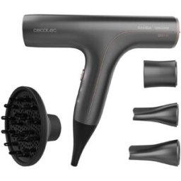Cecotec Secador de pelo IoniCare 6000 RockStar Soft Pro. Negro