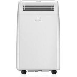 Daitsu Aire acondicionado portátil con 3000 frig-h + 2750 kcal-h - Aeris Dual APD-12FCXB (Reacondicionado Grado B). Blanco
