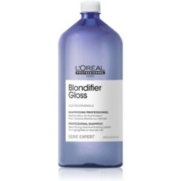 Serie Expert Blondifier Champú Embellecedor Y Regenerador Para Cabellos Expuestos A La Contaminación Atmosférica 1500 Ml