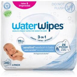 Baby Wipes 4 Pack Toallitas Húmedas Suaves Para Bebés 4x60 Ud