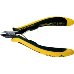 BERNSTEIN BERN 3-652-15 - Cortador mini-lateral ESD, disipativo, 120 mm, mini bisel
