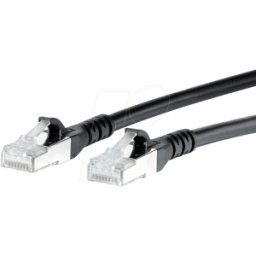 METZ CONNECT BTR 130845A000-E - Cable de interconexiones RJ45 Cat.6a S/FTP 10,0 m negro