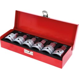 KS TOOLS GMBH KS 515.0000 - Juego de insertos de llave de vaso de fuerza de 3/4", 6 piezas,