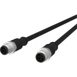 METZ CONNECT MC 142MDA11020 - Cable de sensor, M12, 5 polos, ac > ac, 2 m