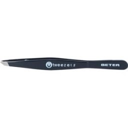Beter Pinza depilar magnética punta oblicua #negra