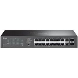 Tp-Link OMADA ES220GP switch Gestionado Gigabit Ethernet (10/100/1000) Energía sobre Ethernet (PoE) Negro