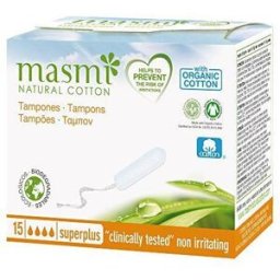 Masmi Tampones Digitales Súper Plus sin aplicador 15 unidades