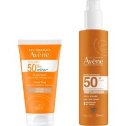Avene Avène Pack Fluido Spf50+ Color 50 ml + Spray Invisible Spf50 200 ml