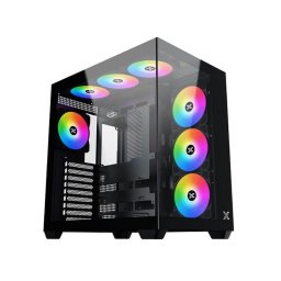 Caja Torre Xigmatek Aqua V Air EN45820 Negra Vidrio Templado ARGB ATX