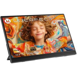 Monitor Uperfect 15,6" FullHD 60Hz IPS USB-C HDMI VESA Contraste 1200:1