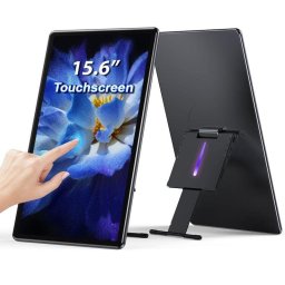 Monitor Uperfect 15,6" FullHD 60Hz IPS Táctil USB-C HDMI Soporte Giratorio
