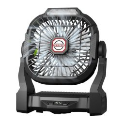 Mini Ventilador Dam Electronics P18 15W 4 Velocidades Motor DC Luz LED Powerbank 5200mAh Inalámbrico