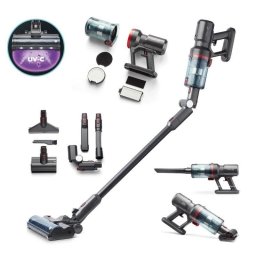 Aspiradora sin Cable Clean Air Optima Purifloor Vertica 500W 65 min UV-C Gris