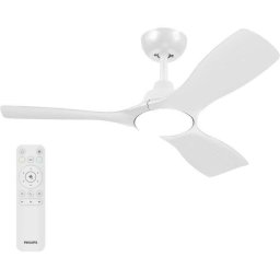 Ventilador de techo Philips Olas 3 aspas luz LED regulable mando incluido