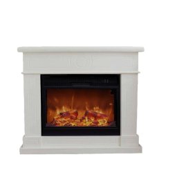 Chimenea Eléctrica Sined Lipari 1500W Pared Mando y Programador Semanal