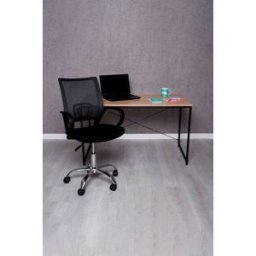 RegalosMiguel Conjunto Escritorio Dek y Silla Midi Pro - Negro