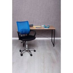 RegalosMiguel Conjunto Escritorio Dek y Silla Midi Pro - Azul y Negro
