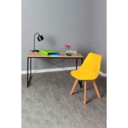RegalosMiguel Conjunto Escritorio Dek y Silla Synk Basic - Amarillo