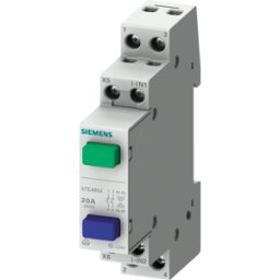 SIEMENS SIE 5TE4800 - Pulsador, 1S/1Ö; 20A, 1 botón gris sin función de