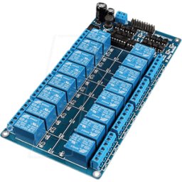 FREI DEBO RELAIS 16CH - Placas de desarrollador - módulo de relé, 16 canales, 12