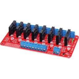 FREI DEBO RELAY 8WAY - Tarjetas de desarrollo - Relé de estado sólido de 8 vías, 5V, 24