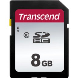 TRANSCEND TS8GSDC300S - Tarjeta de memoria SDHC, 8GB, clase 10, 300S.