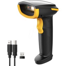 INATECK BCST23SW - Escáner de código de barras, 2D, Bluetooth/Wireless/USB, negro
