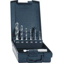 EXACT GB-SATZ M3-M10 - Juego de llaves de vaso, 3 en 1, M3 - M10, 7 piezas