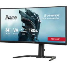 IIYAMA IIY GCB3484WQSUB - Monitor curvo de 86cm, UWQHD, USB, altavoces