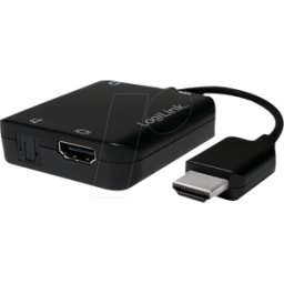 LOGILINK CV0106 - Extractor de audio HDMI, 4K 30Hz, 2CH/5.1CH