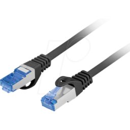 LANBERG LBG 6A10CC1000BK - Cable de conexión RJ45 CAT.6a S/FTP 10 m negro