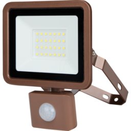 REV RITTER REV 2707615040 - Proyector LED, 20 W, 1700 lm, 6500 K, IP44, Sensor, bronce