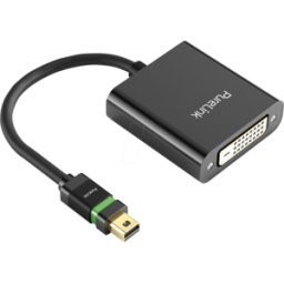 PURELINK PURE ULS210 - Adaptador DisplayPort, Mini DP macho a DVI hembra