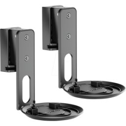 MYWALL MYW HS40L - Soporte de pared para SONOS era 100, juego de 2, negro