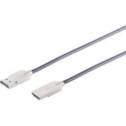 SHIVERPEAKS SHVP BS10-30155 - Cable HDMI, 4K, ultra SLIM, negro, 1,5m