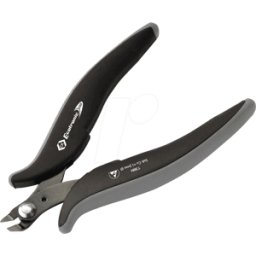 C.K CK T3884 - Alicates de corte diagonal ESD, minicabezal, corte detrás