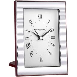 Pedro Durán Reloj de sobremesa colección Duna . Plata