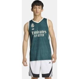 Adidas Camiseta de hombre 2ª equipación Real Madrid Baloncesto 2026-2027 . (XXL) Verde