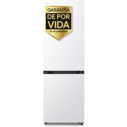 LG Frigorífico Combi DoorCooling+, 1.86m, Serie 300 - GBBS312ASW (Reacondicionado Grado B). Blanco