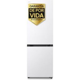 LG Frigorífico Combi DoorCooling+, 1.86m, Serie 300 - GBBS312ASW (Reacondicionado Grado D). Blanco