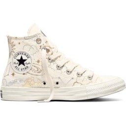 Converse Zapatillas casual unisex Chuck Taylor All Star Cosmic . (38) Blanco roto