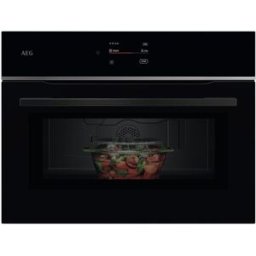 AEG Horno multifunción con microondas y 19 funciones - TM7NK721B. Negro