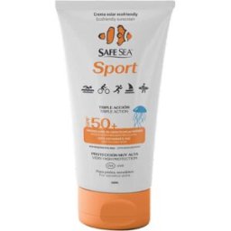 SAFE SEA Solar Medusas Sport Triple Accion Crema Spf50+ 100 ml