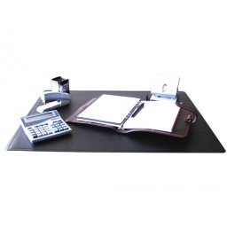 Vade sobremesa q-connect polipropileno negro 40x53 cm 999112415
