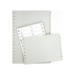 Separador alfabetico multifin 3002 plastico cuarto natural 20 pestañas 155x215 mm
