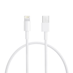 PcCom Essential Cable Lightning a USB-C 1m Blanco
